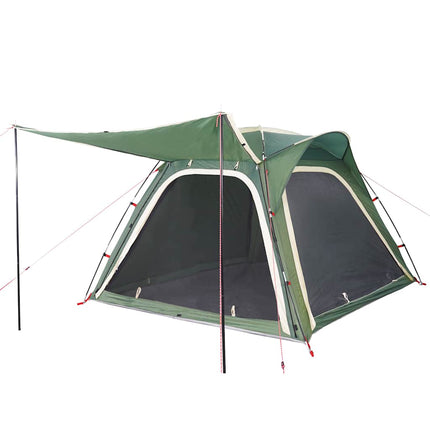 Tent 4-Persoons Waterdicht Snelontgrendeling Groen
