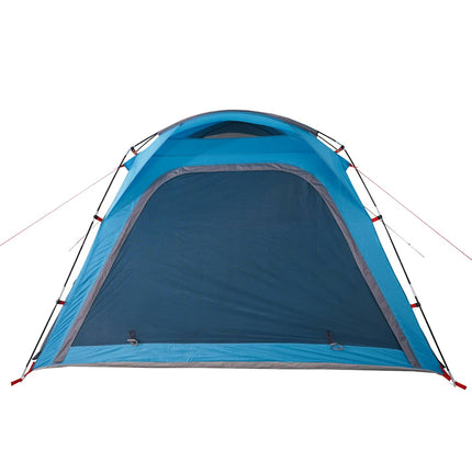 Tent 4-Persoons Waterdicht Snelontgrendeling Blauw