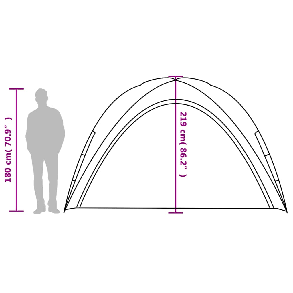 Partytent waterdicht blauw