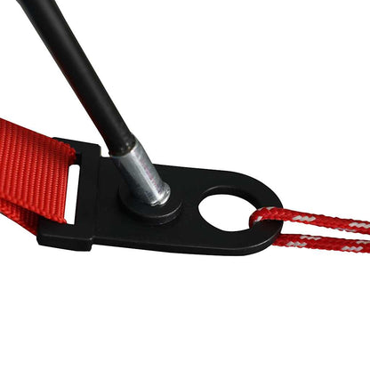 Opbergtent 9 vakken waterdicht grijs en oranje