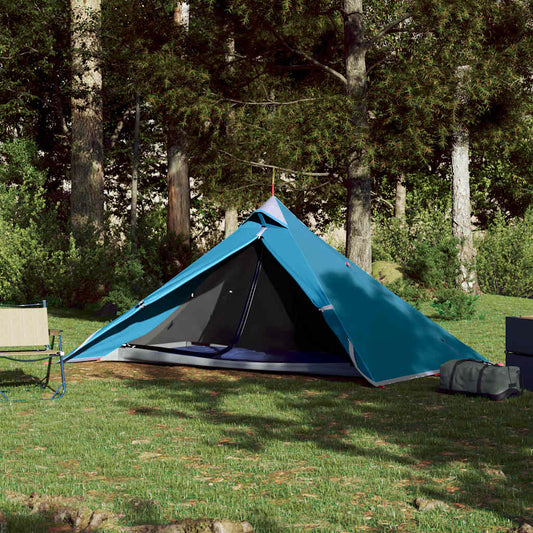 Hangende tipi tent 1-persoons waterdicht blauw