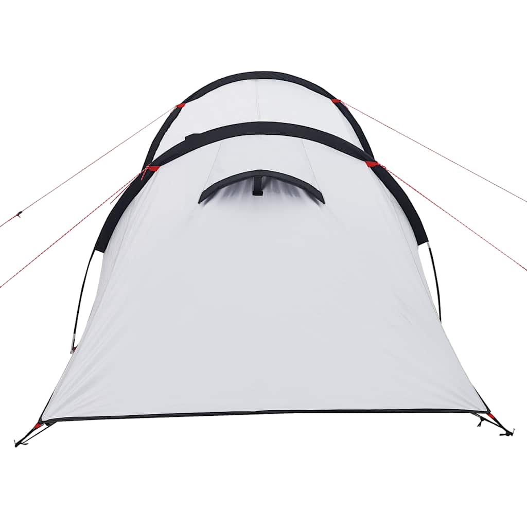 Tunneltent 2-persoons waterdicht verduisterend stof wit