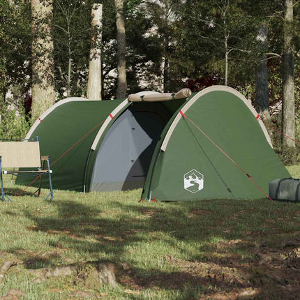 Tunneltent 4-Persoons Waterdicht Groen