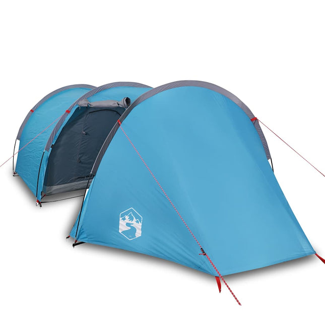 Tunneltent 4-Persoons Waterdicht Blauw