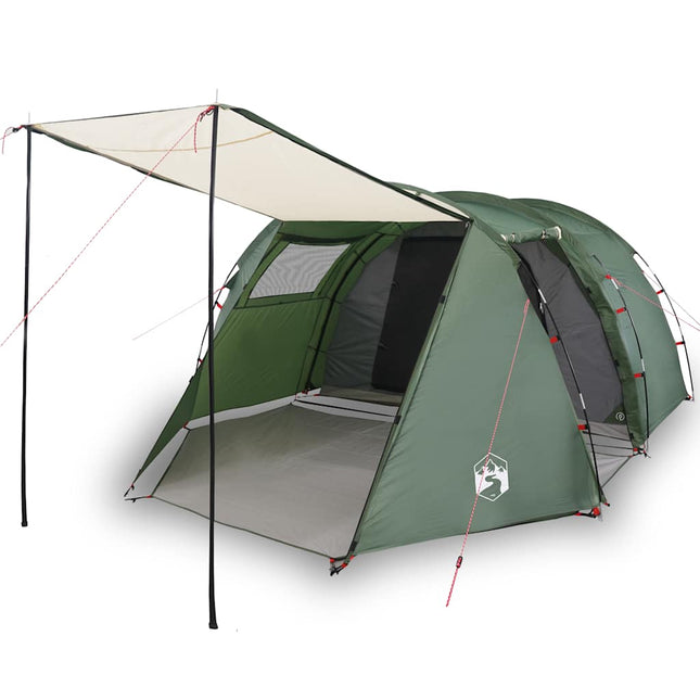 Tunneltent 4-Persoons Waterdicht Groen