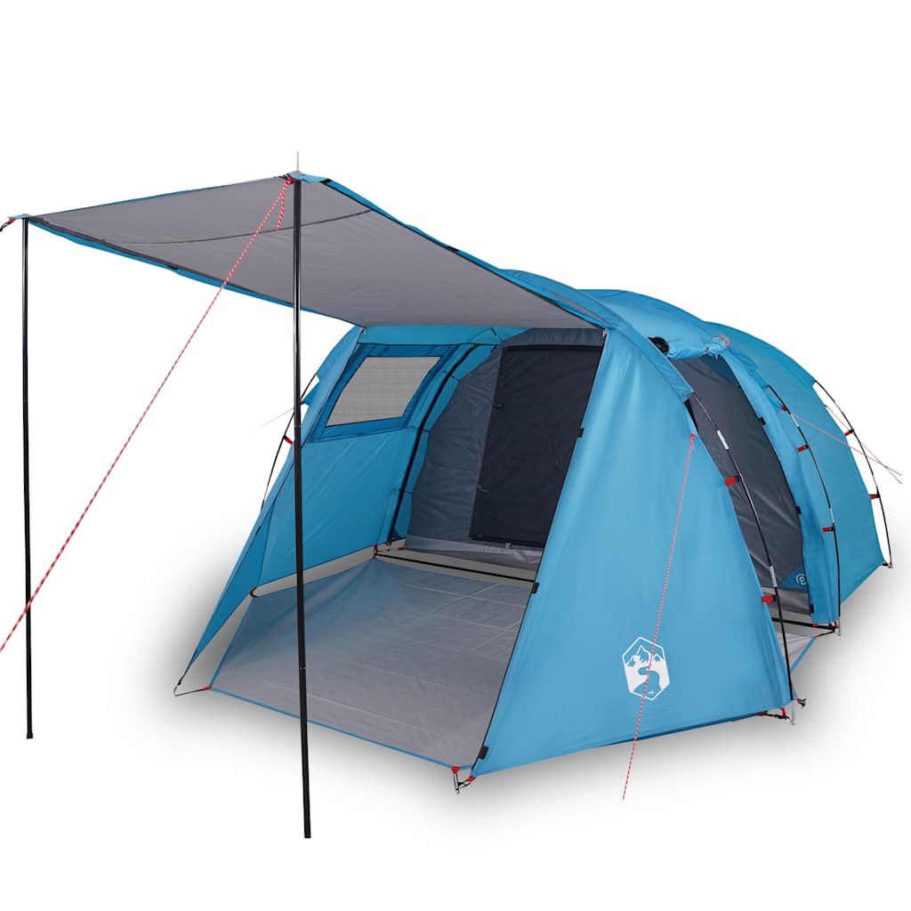 Tunneltent 4-Persoons Waterdicht Blauw