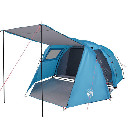 Tunneltent 4-Persoons Waterdicht Blauw