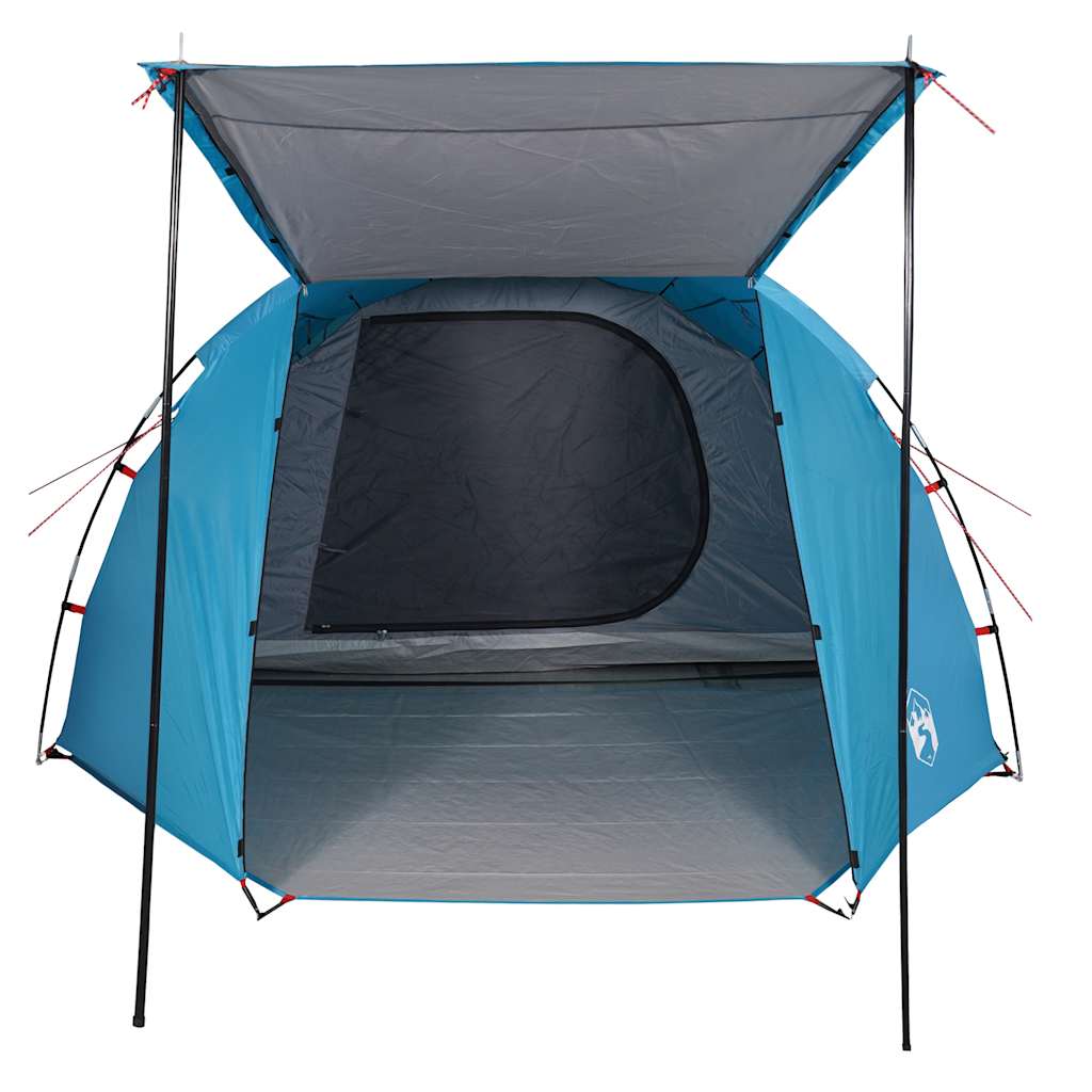 Tunneltent 4-Persoons Waterdicht Blauw