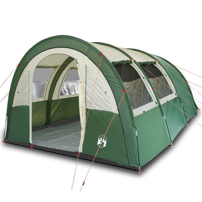 Tunneltent 4-Persoons Waterdicht Groen