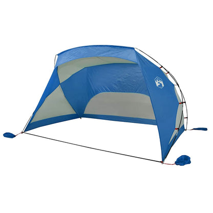 Strandtent 274x178x170/148 cm 185T polyester azuurblauw