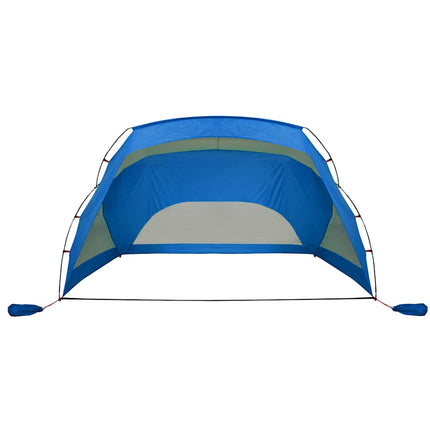Strandtent 274X178X170/148 Cm 185T Polyester Azuur Blauw