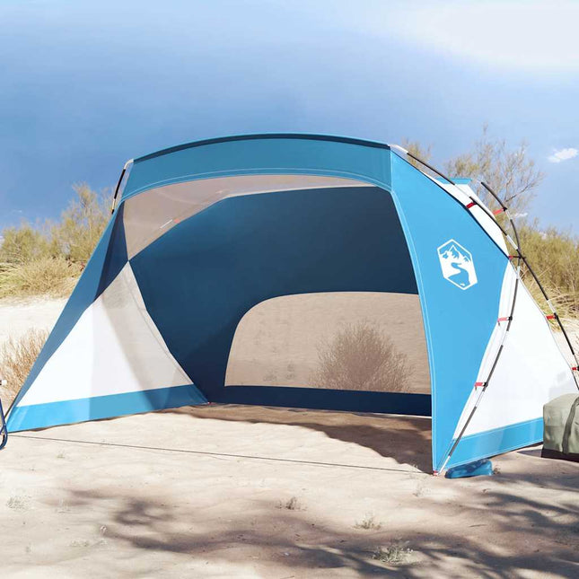 Strandtent 274X178X170/148 Cm 185T Polyester Azuur Blauw