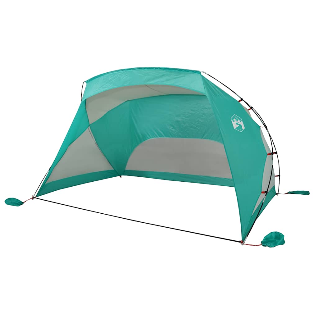 Strandtent 274x178x170/148 cm 185T polyester zeegroen