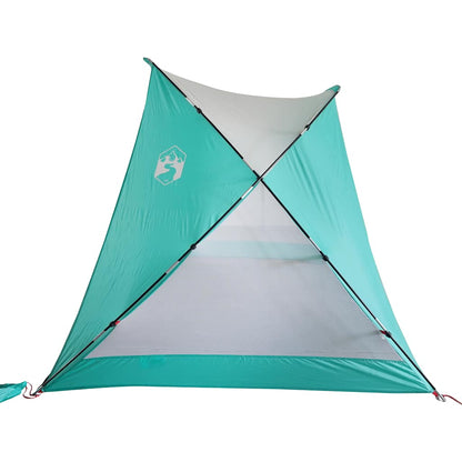 Strandtent 274x178x170/148 cm 185T polyester zeegroen