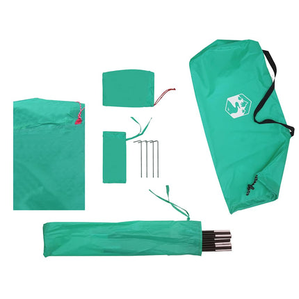 Strandtent 274X178X170/148 Cm 185T Polyester Zee Groen