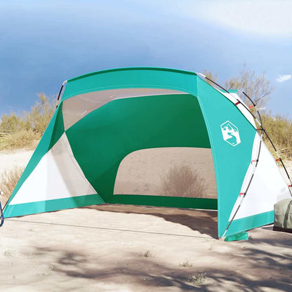 Strandtent 274x178x170/148 cm 185T polyester zeegroen