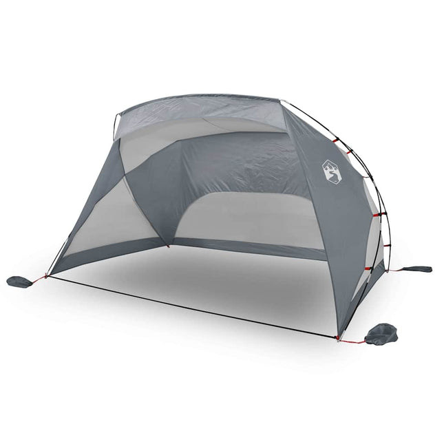 Strandtent 274X178X170/148 Cm 185T Polyester Grijs