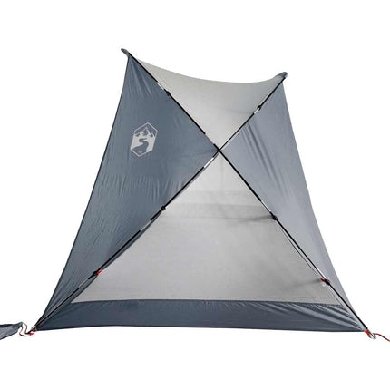 Strandtent 274X178X170/148 Cm 185T Polyester Grijs