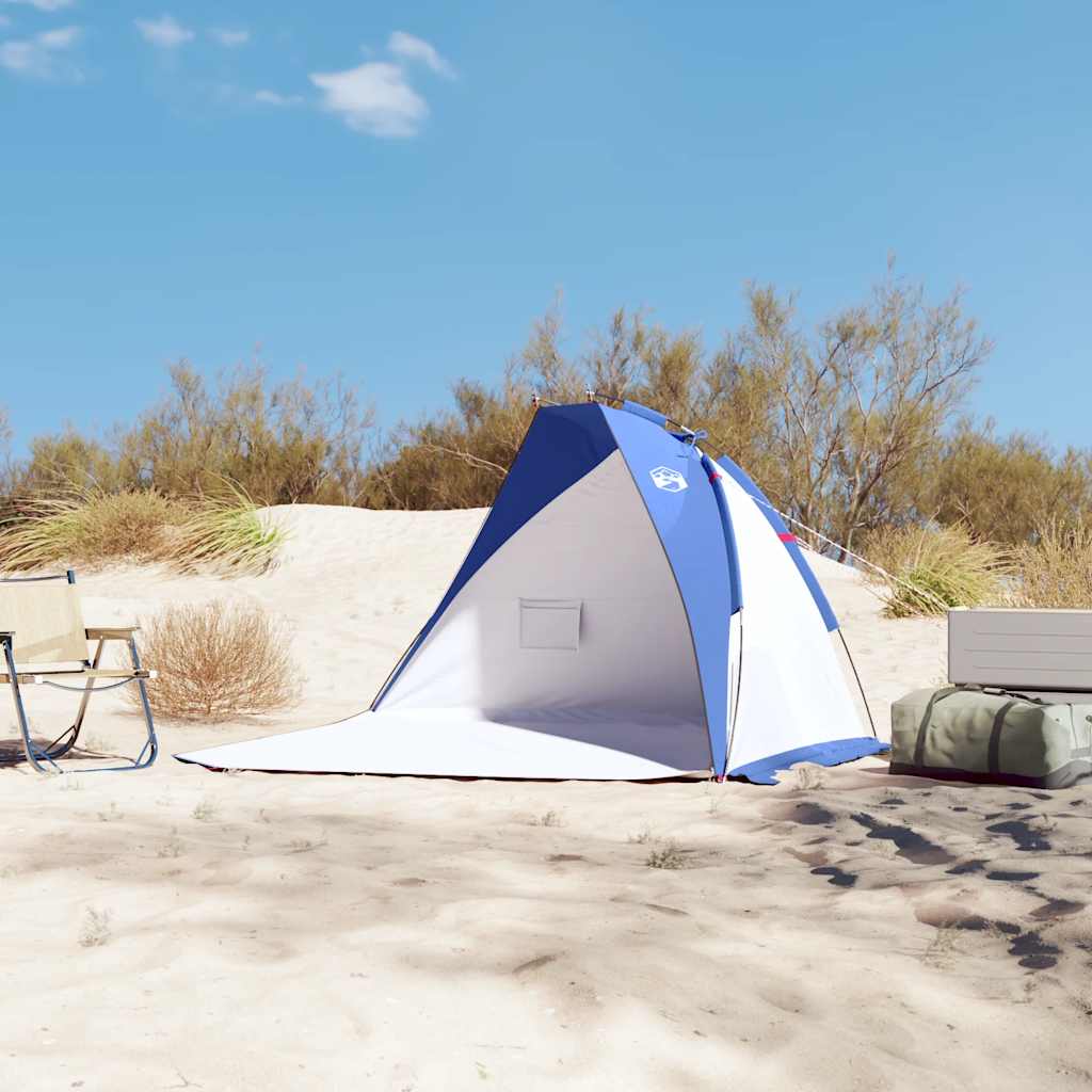 Strandtent 268X223X125 Cm 185T Polyester Azuur Blauw