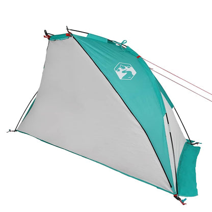 Strandtent 268x223x125 cm 185T polyester zeegroen