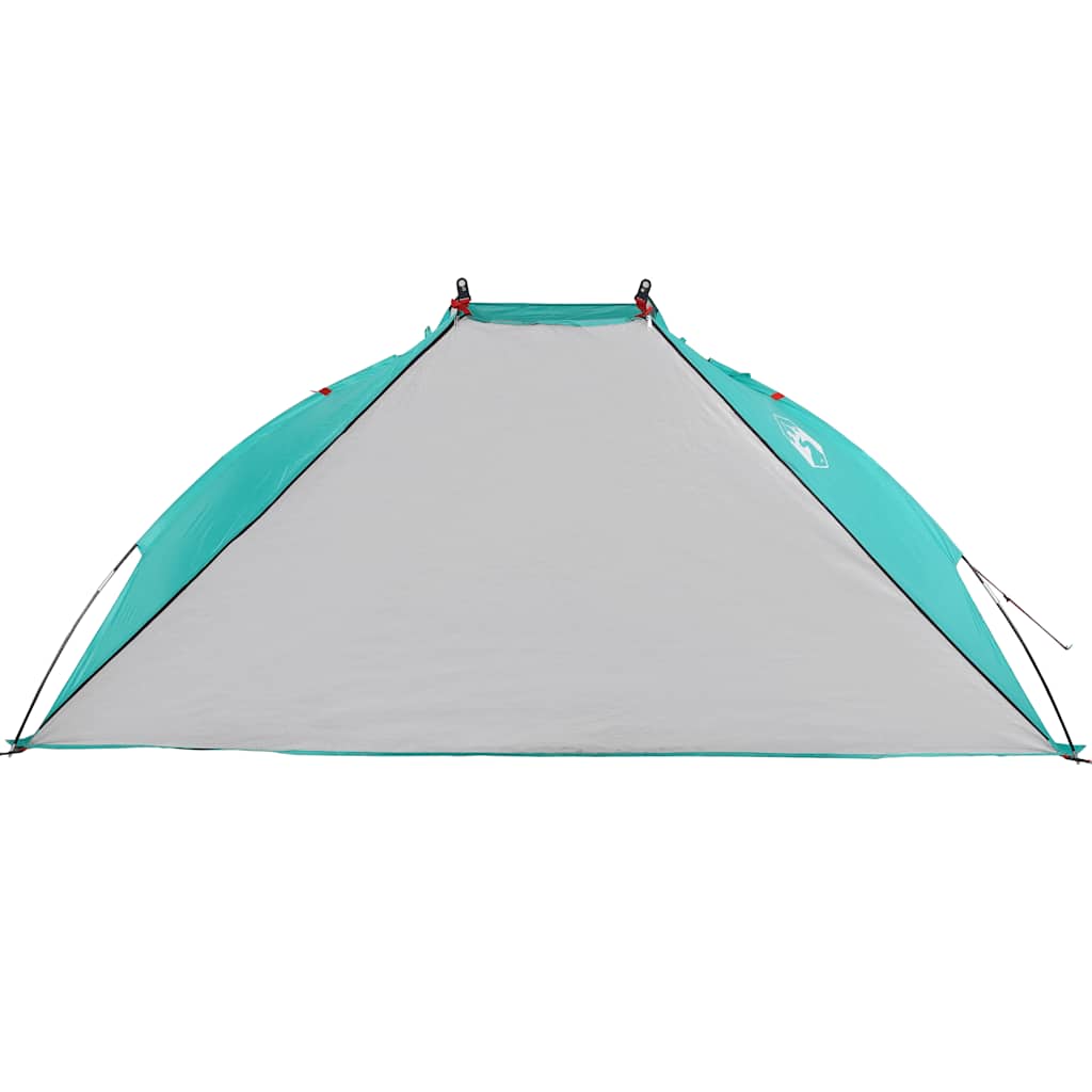 Strandtent 268x223x125 cm 185T polyester zeegroen