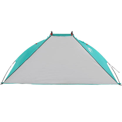 Strandtent 268x223x125 cm 185T polyester zeegroen