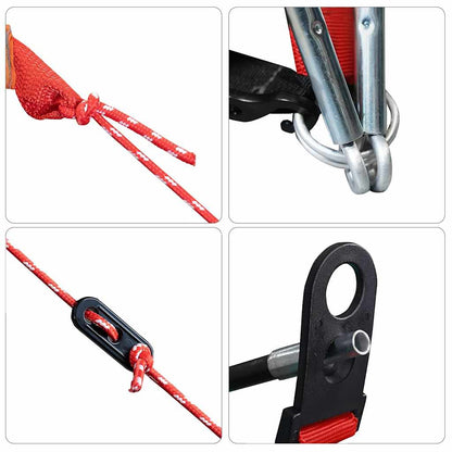 Strandtent 268x223x125 cm 185T polyester zeegroen