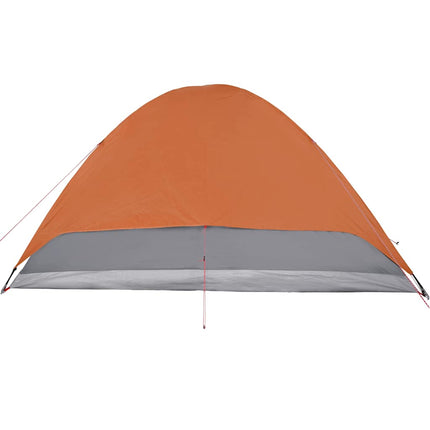 Koepeltent Waterdicht Grijs En Oranje