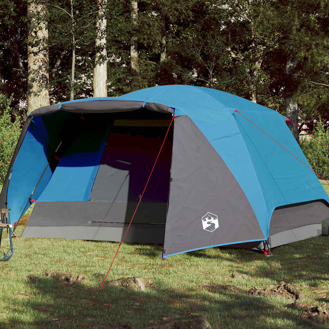Tent Met Luifel Waterdicht Blauw