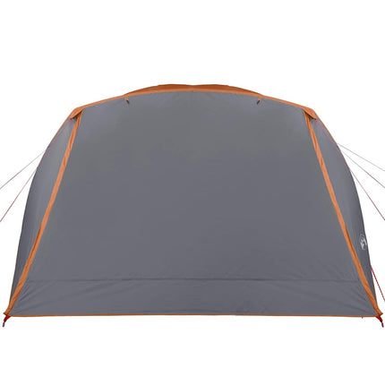 Tent Met Luifel Waterdicht Grijs En Oranje