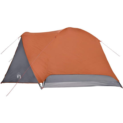 Tent Met Luifel Waterdicht Grijs En Oranje