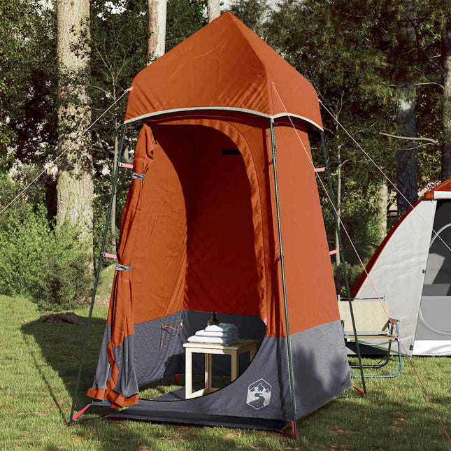 Toilettent Waterdicht Grijs En Oranje