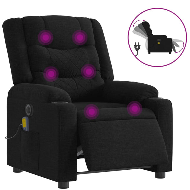 Massagestoel Elektrisch Verstelbaar Stof