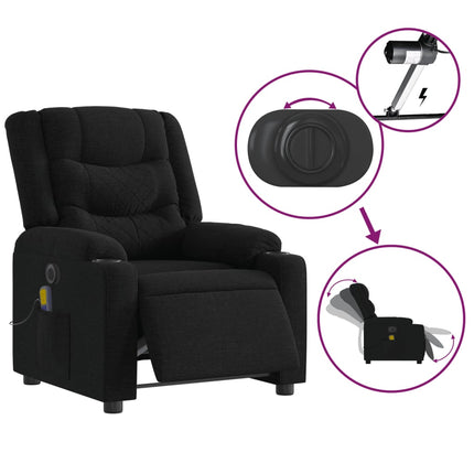 Massagestoel Elektrisch Verstelbaar Stof