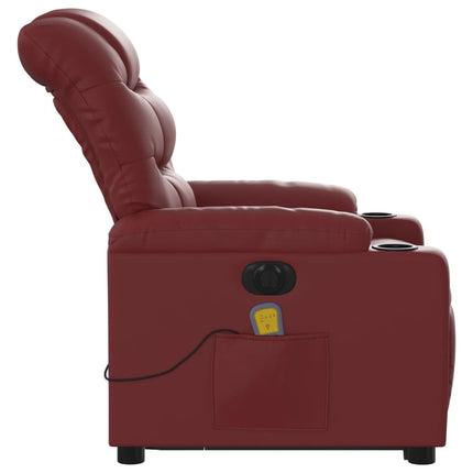Sta-Op-Massagestoel Elektrisch Kunstleer