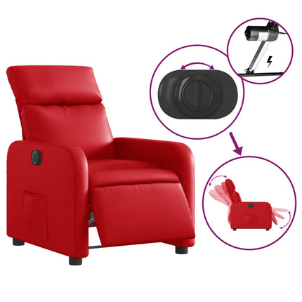 Fauteuil Verstelbaar Elektrisch Kunstleer