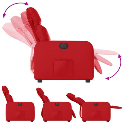 Fauteuil Verstelbaar Elektrisch Kunstleer
