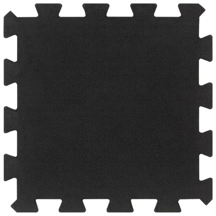 Rubbertegels 9 St 16 Mm 30X30 Cm Zwart