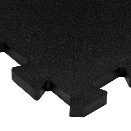 Rubbertegels 9 St 16 Mm 30X30 Cm Zwart