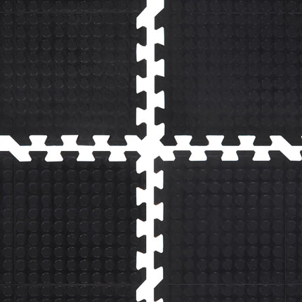 Rubbertegel 12 Mm 90X120 Cm Zwart
