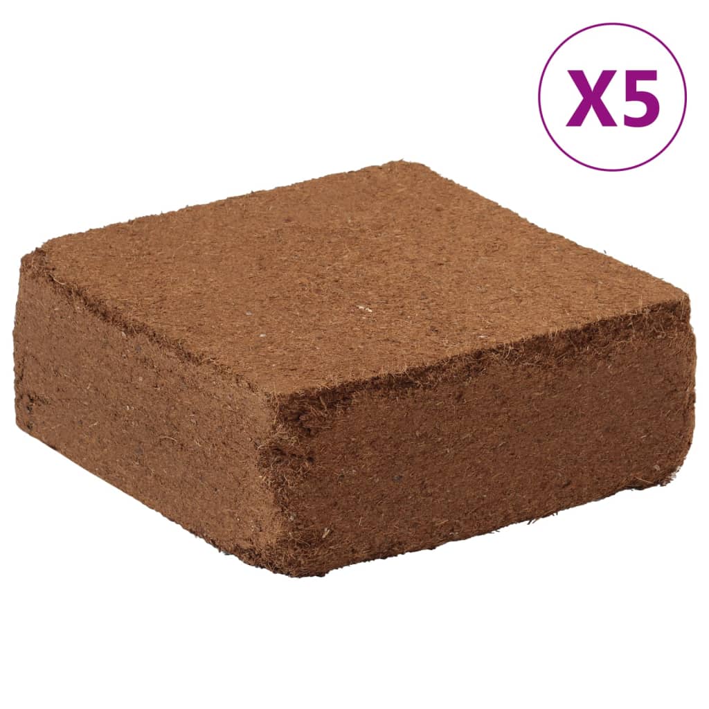Kokosvezelblokken 5 Kg Elk 25 Kg Totaal