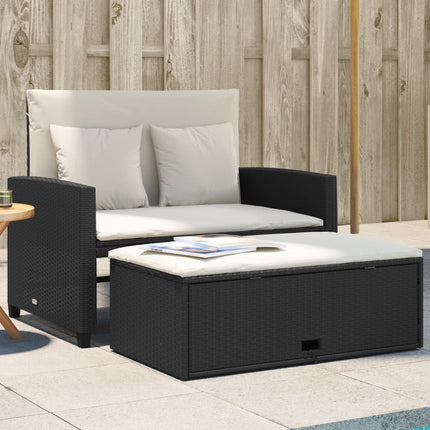 Tuinbank 2-Zits Met Kussens Poly