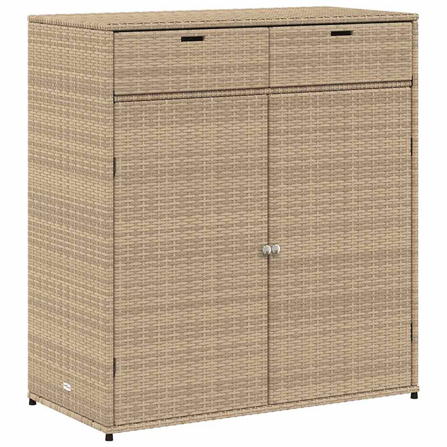 Tuinkast Poly Rattan