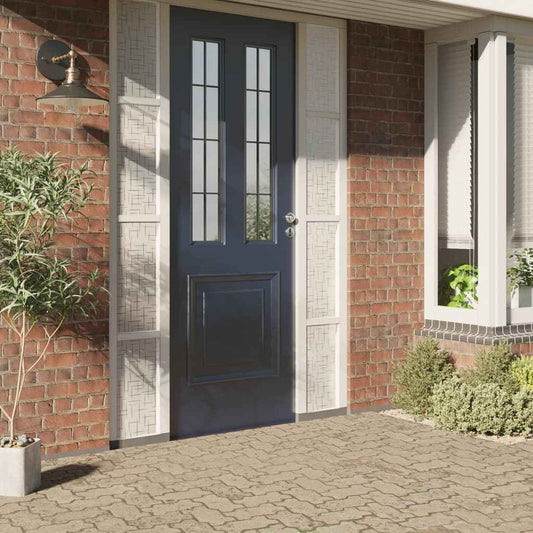 Raamfolie sterrenpatroon mat 45x500 cm PVC