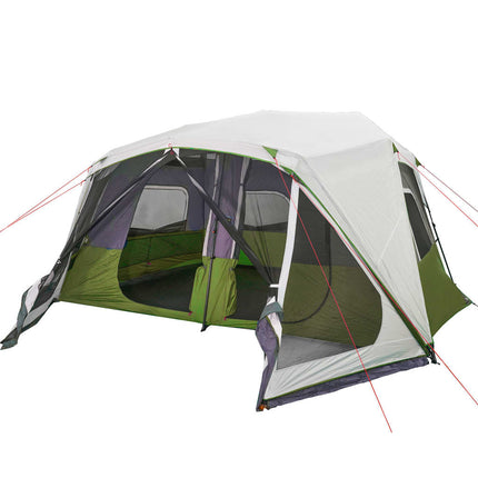 Tent Met Led 10-Persoons Snelontgrendeling Licht Groen