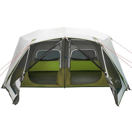 Tent Met Led 10-Persoons Snelontgrendeling Licht Groen