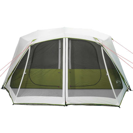 Tent Met Led 10-Persoons Snelontgrendeling Licht Groen