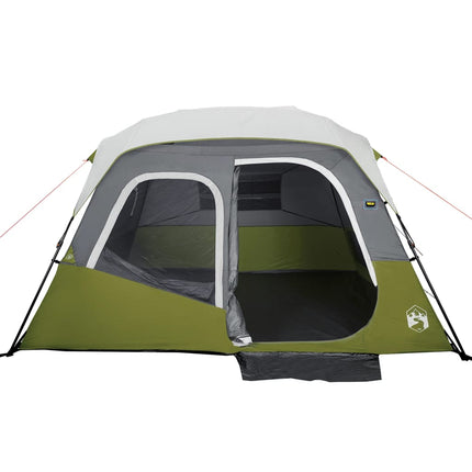Tent Met Led 6-Persoons Snelontgrendeling Licht Groen