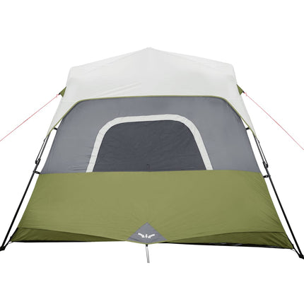 Tent Met Led 6-Persoons Snelontgrendeling Licht Groen
