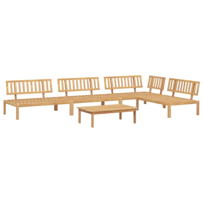 5-Delige Loungeset Pallet Massief Acaciahout
